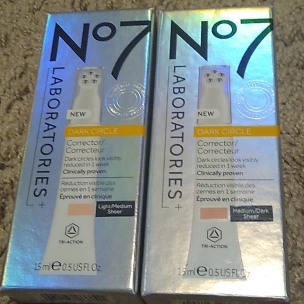 No7 NWT dark circle corrector light medium dark